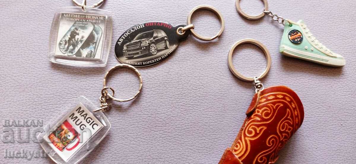 Lots of interesting key chains with price 8.00 BGN | € 4.09 Lots of interesting key chains with price 8.00 BGN | € 4.09