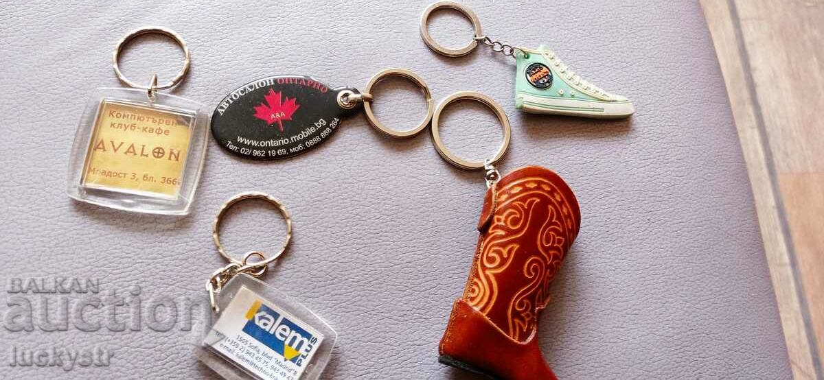 Lots of interesting key chains