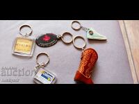 Lots of interesting key chains
