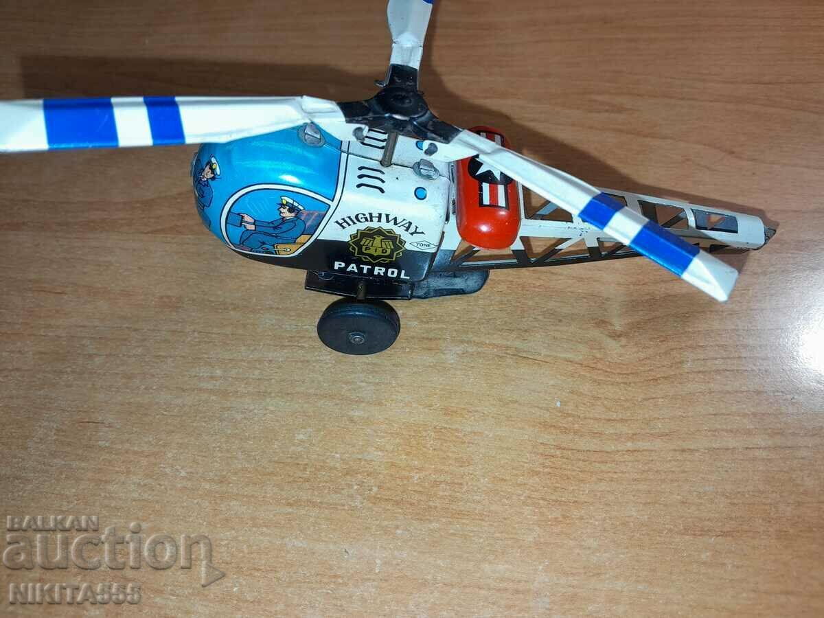Old rare Japanese toy helicopter HIGHWAY PATROL-YONE with price 200.00 BGN | € 102.26 Old rare Japanese toy helicopter HIGHWAY PATROL-YONE with price 200.00 BGN | € 102.26
