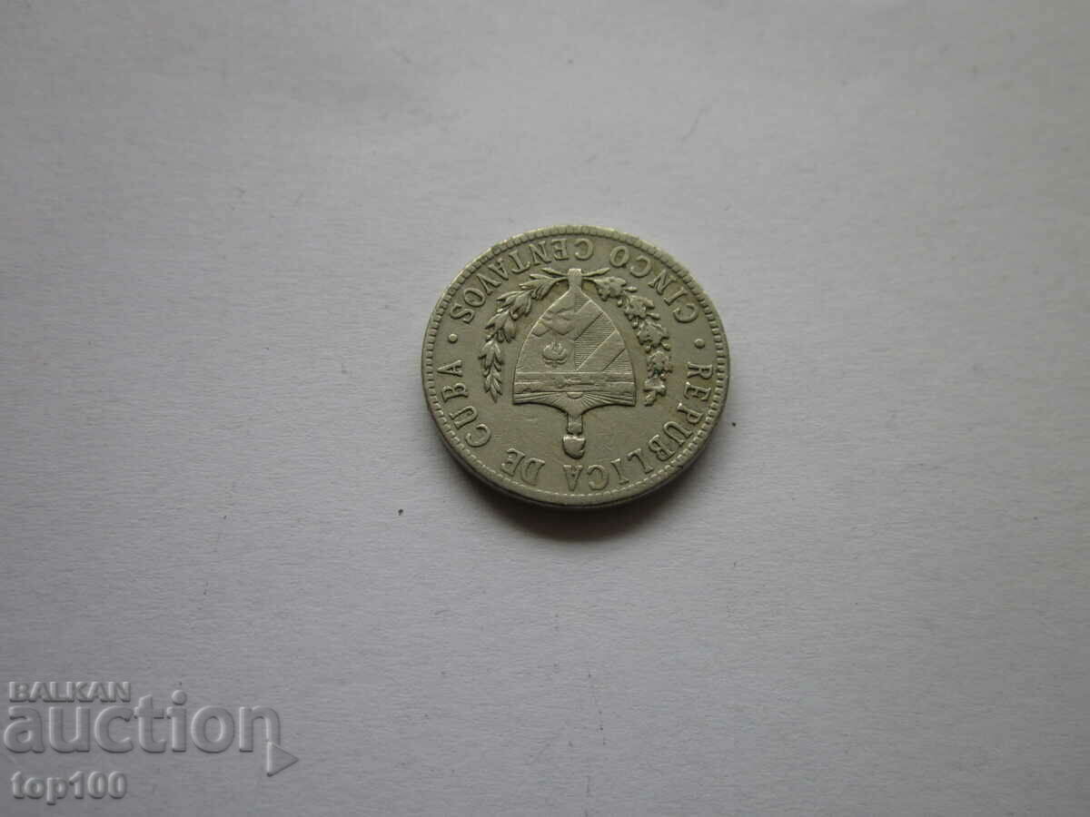 Delivery of CUBAN COIN V CENTAVOS 1946. BZC !!! Delivery of CUBAN COIN V CENTAVOS 1946. BZC !!!