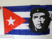 Cuba flag the island of freedom Che Guevara Fidel Castro Havan