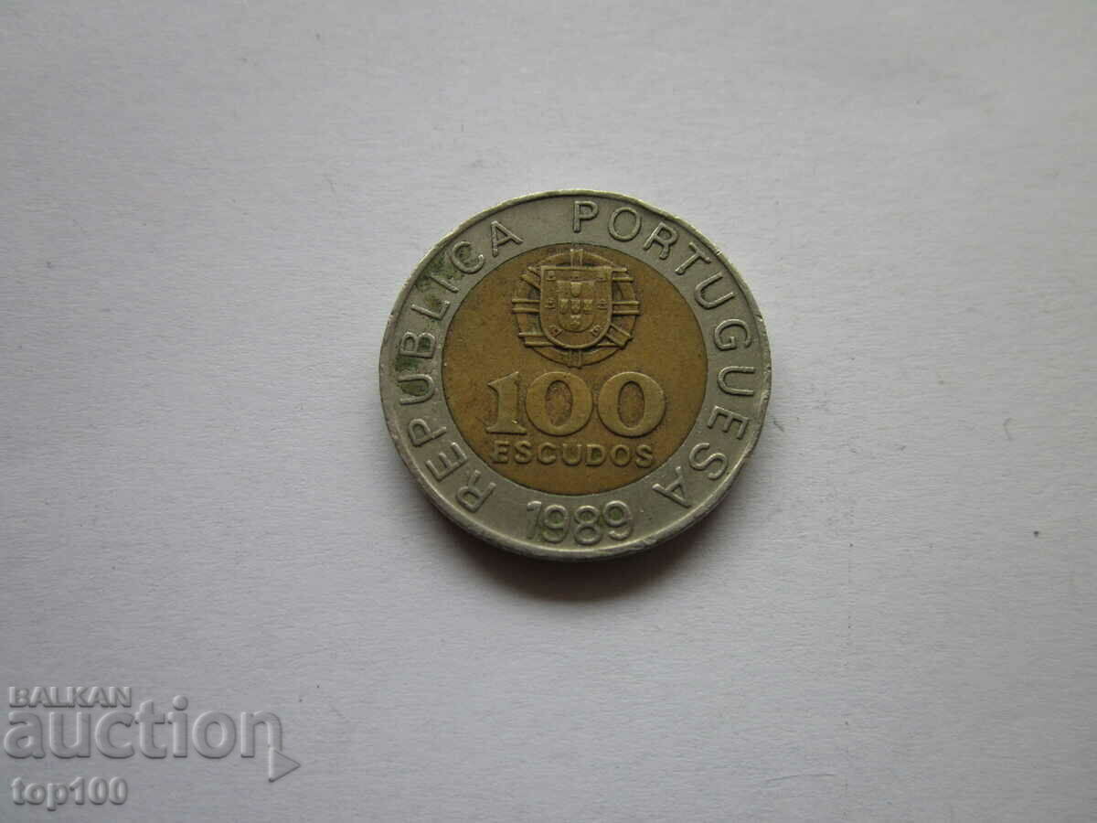 Auction 100 ESCUDO PORTUGAL 1989 BZC !!! Auction 100 ESCUDO PORTUGAL 1989 BZC !!!