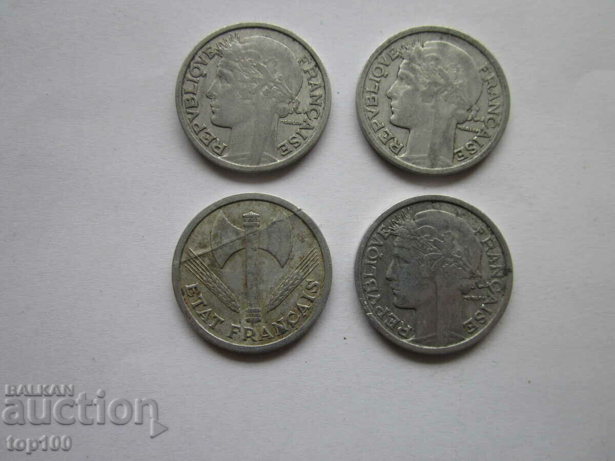 Delivery of LOT OF FRANCES 1943/47. BZC !!! Delivery of LOT OF FRANCES 1943/47. BZC !!!