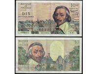 France 10 Nouveaux Francs 1959 Pick 142 Ref 8805