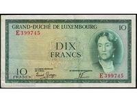 Luxembourg 20 francs 1955 Pick 49a Ref 9745