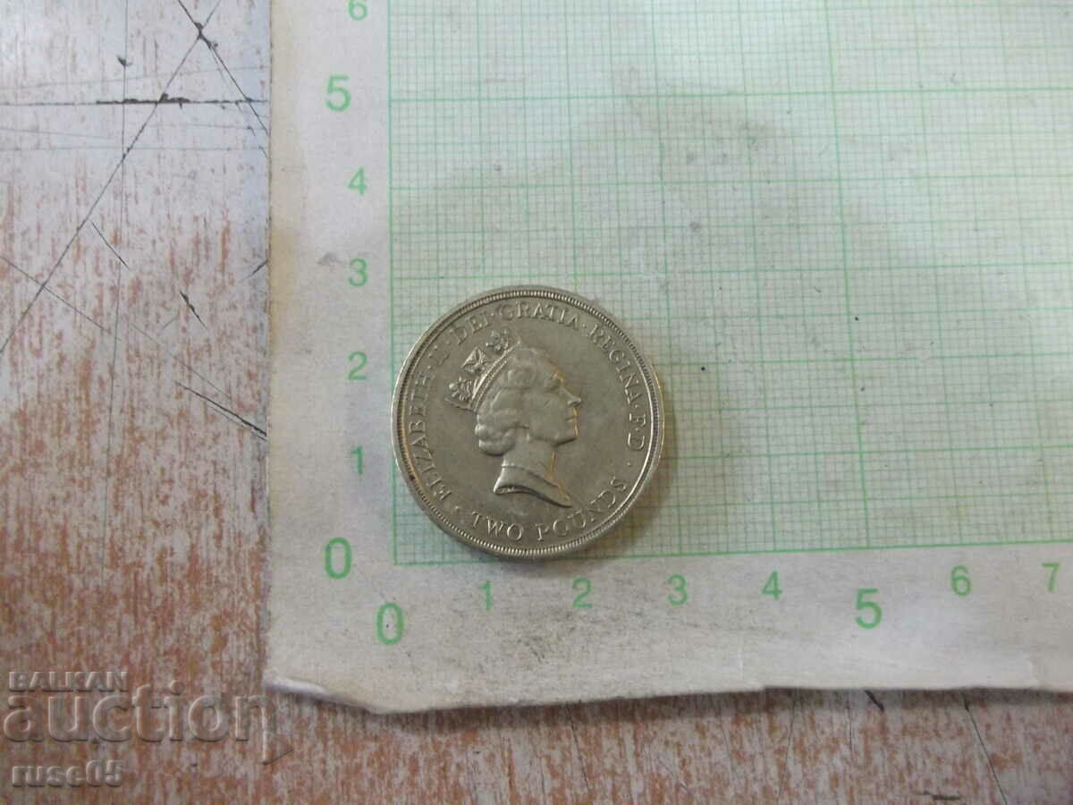 Δημοπρασία Κέρμα "ΔΥΟ ΛΙΡΕΣ - 1694-1994." Αγγλικά Δημοπρασία Κέρμα "ΔΥΟ ΛΙΡΕΣ - 1694-1994." Αγγλικά