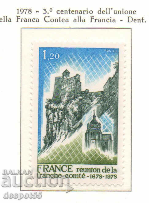 1978. Franţa. Unirea Franche-Comté cu Franța.