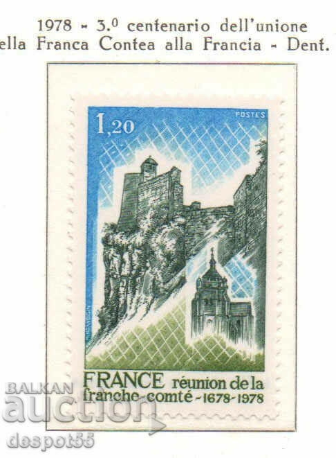 1978. France. The union of Franche-Comté with France.