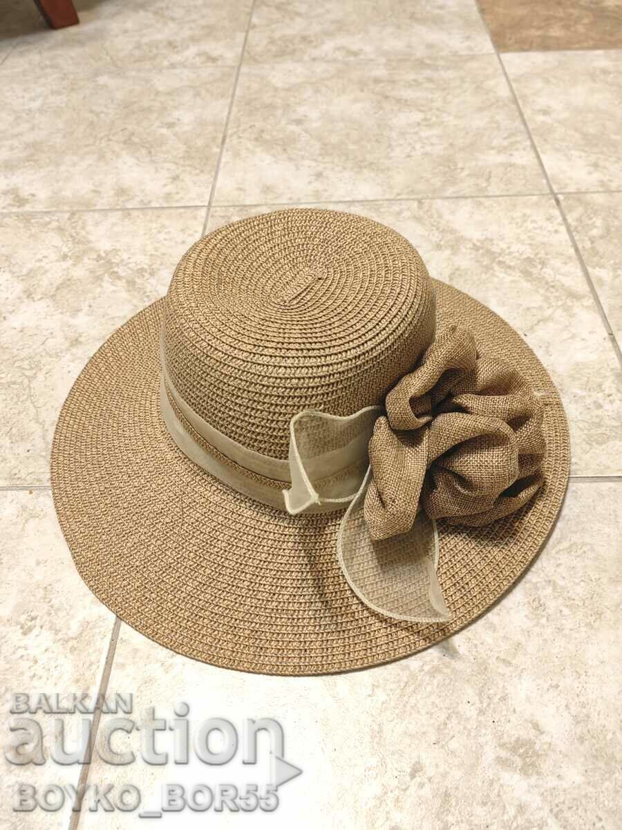 Pălărie de vară vintage pentru femei