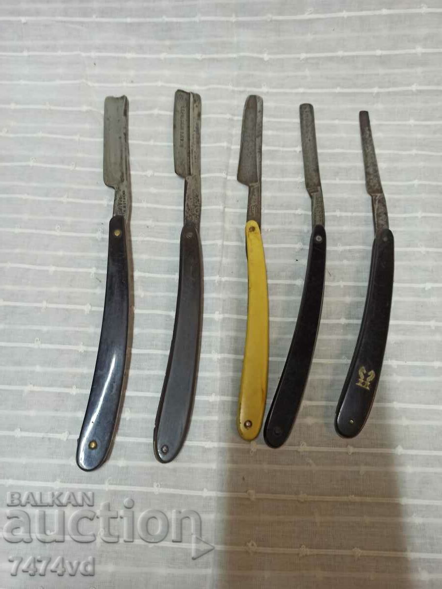 OLD BRAND RAZORS 5 PCS