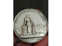 Insigna pentru tragator Suedia Argint 830 -1945 an.