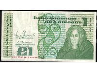 Ireland 1 Pound 1988 Pick 70c Ref 2706