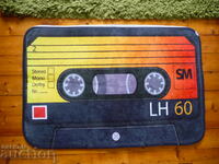 12. Carpet audio cassette audio tape cassette player cassette stereo