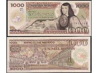 Mexic 1000 Pesos 1984 Pick 80a Ref 4158
