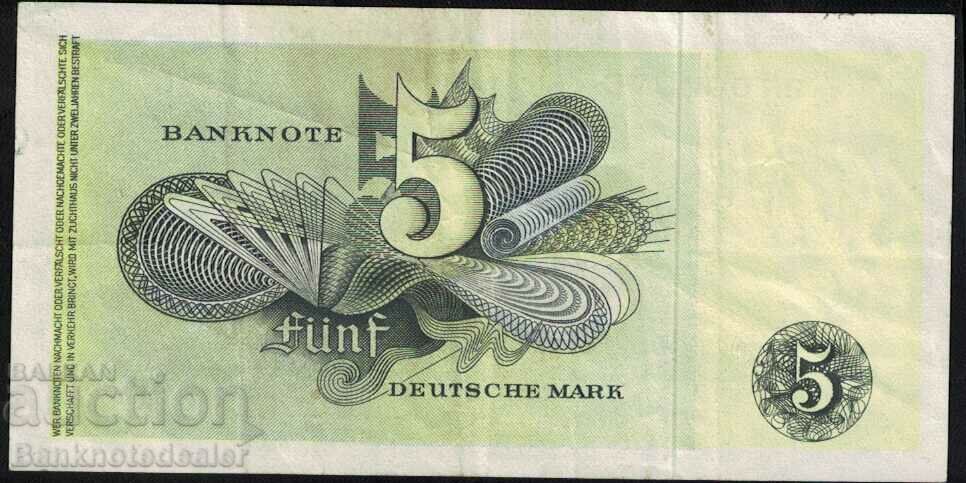 Germania 5 Mark 1948 Pick 13e Ref 9876 cu preț € 90.00 | 176.02 BGN