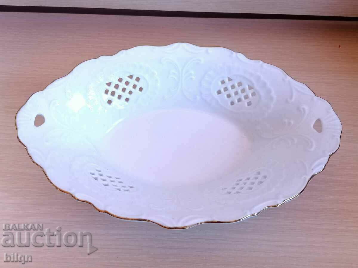 Collectible Porcelain Dish-Adamo Gold Collection with price 29.98 BGN | € 15.33 Collectible Porcelain Dish-Adamo Gold Collection with price 29.98 BGN | € 15.33