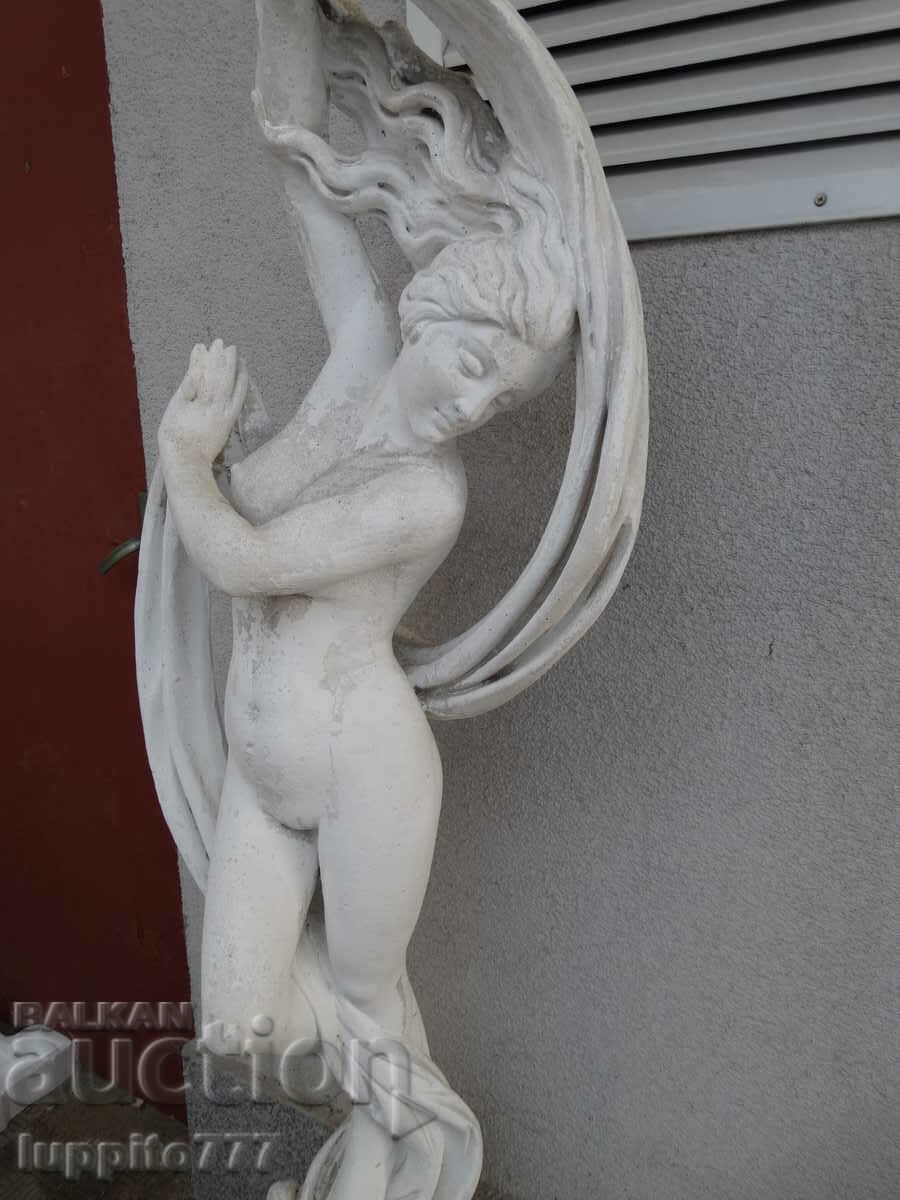 Sculpture stylized female figure handmade concrete with price 1450.00 BGN | € 741.37 Sculpture stylized female figure handmade concrete with price 1450.00 BGN | € 741.37