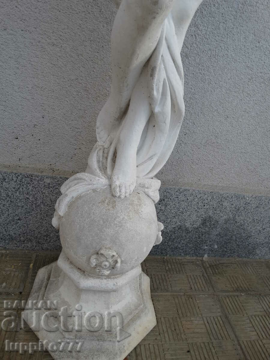 Sculpture stylized female figure handmade concrete - 7 Sculpture stylized female figure handmade concrete - 7
