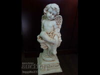 Скулптура стилизирана фигура ангел ръчна изработка бетон