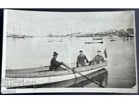 4001 Kingdom of Bulgaria boat in Burgas port 1928.
