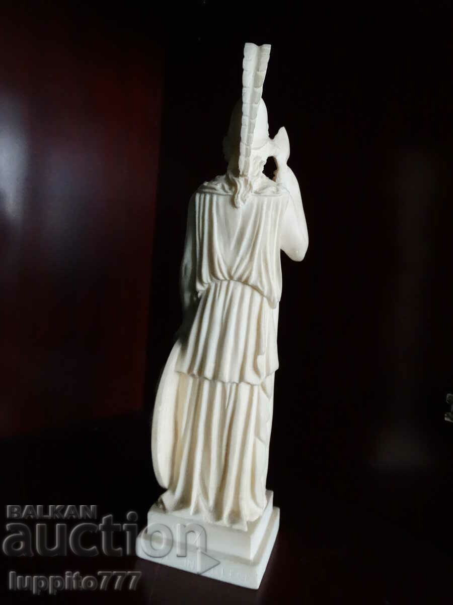 Delivery of Sculpture statuette stylized ancient Athena/Minerva Delivery of Sculpture statuette stylized ancient Athena/Minerva