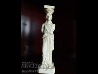 Скулптура статуетка антична  стилизирана фигура на жена