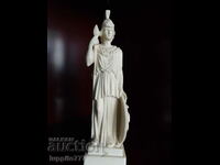 Sculpture statuette stylized ancient Athena/Minerva