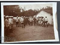 4021 Kingdom of Bulgaria soldiers dance dance Balkan war