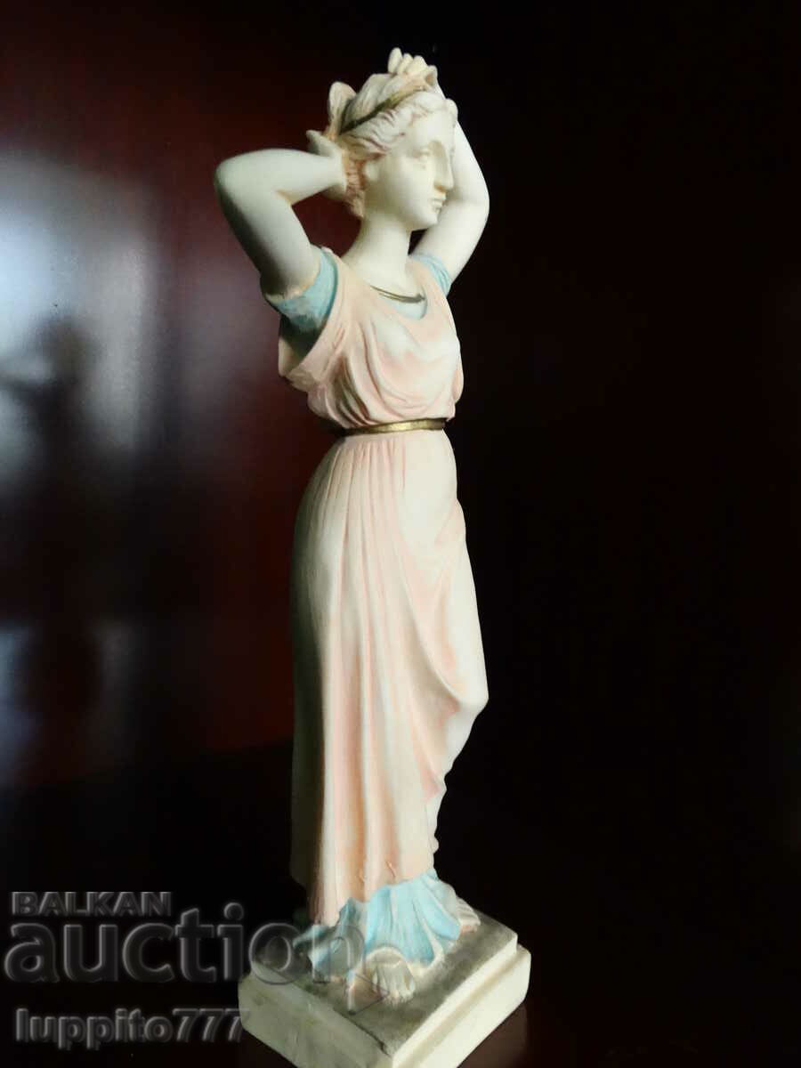 Sculptura statueta antica figura stilizata a unei femei