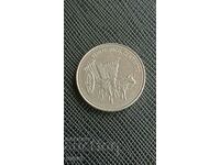 Доминиканска Р., 25 центавос 1990 г.