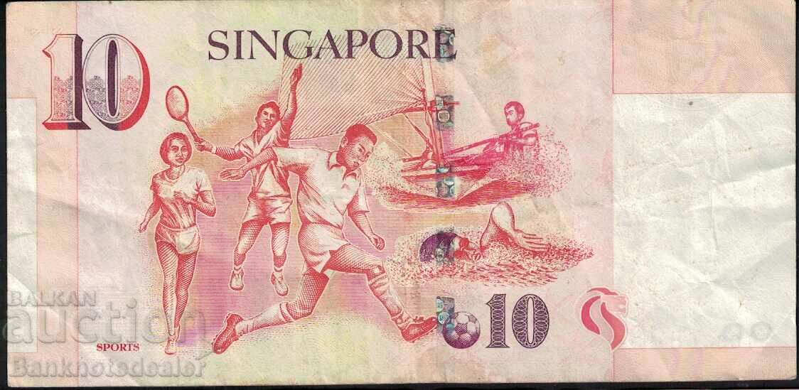 Singapore 10 Dollars 1990 Pick 40a Ref 8284 with price 18.00 BGN | € 9.20 Singapore 10 Dollars 1990 Pick 40a Ref 8284 with price 18.00 BGN | € 9.20
