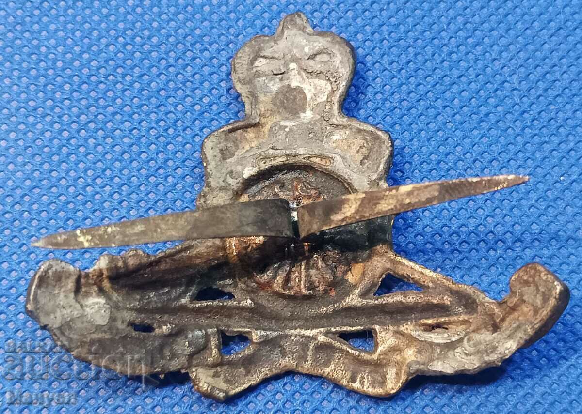 Delivery of England artillery, badge. Delivery of England artillery, badge.