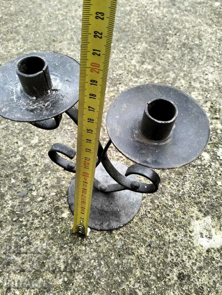Iron candlestick with price 14.99 BGN | € 7.66