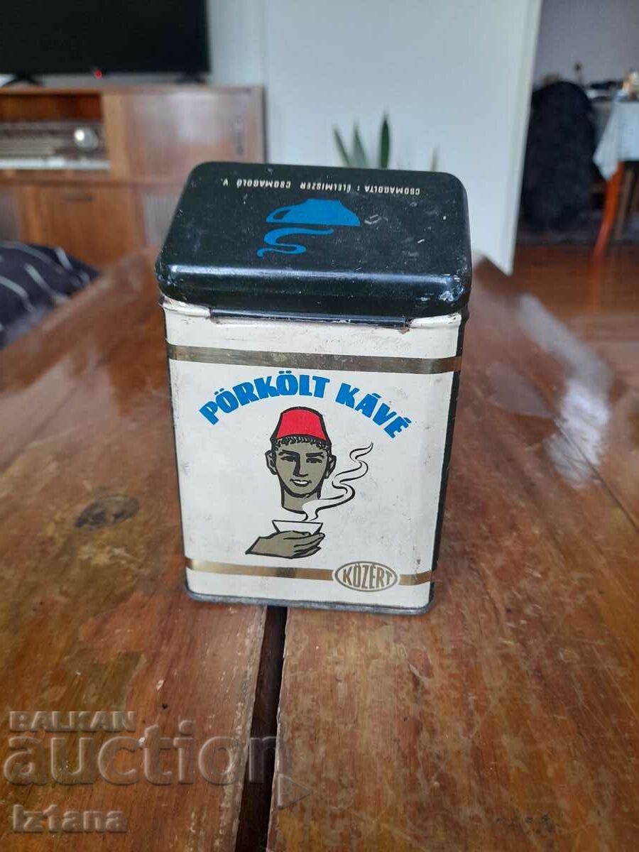 Delivery of An old Portkolt Kave coffee can