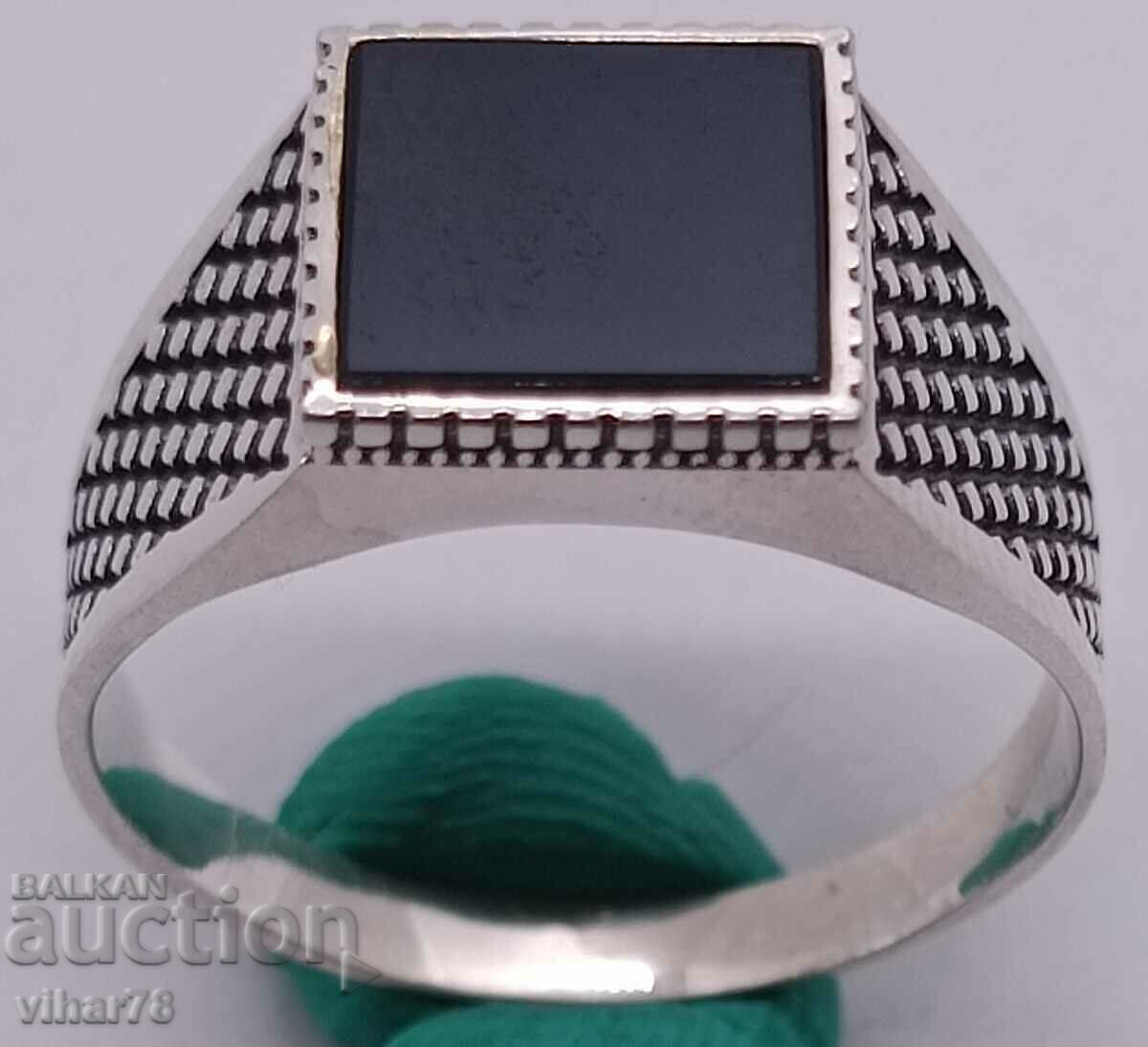 Delivery of Silver Men's Ring