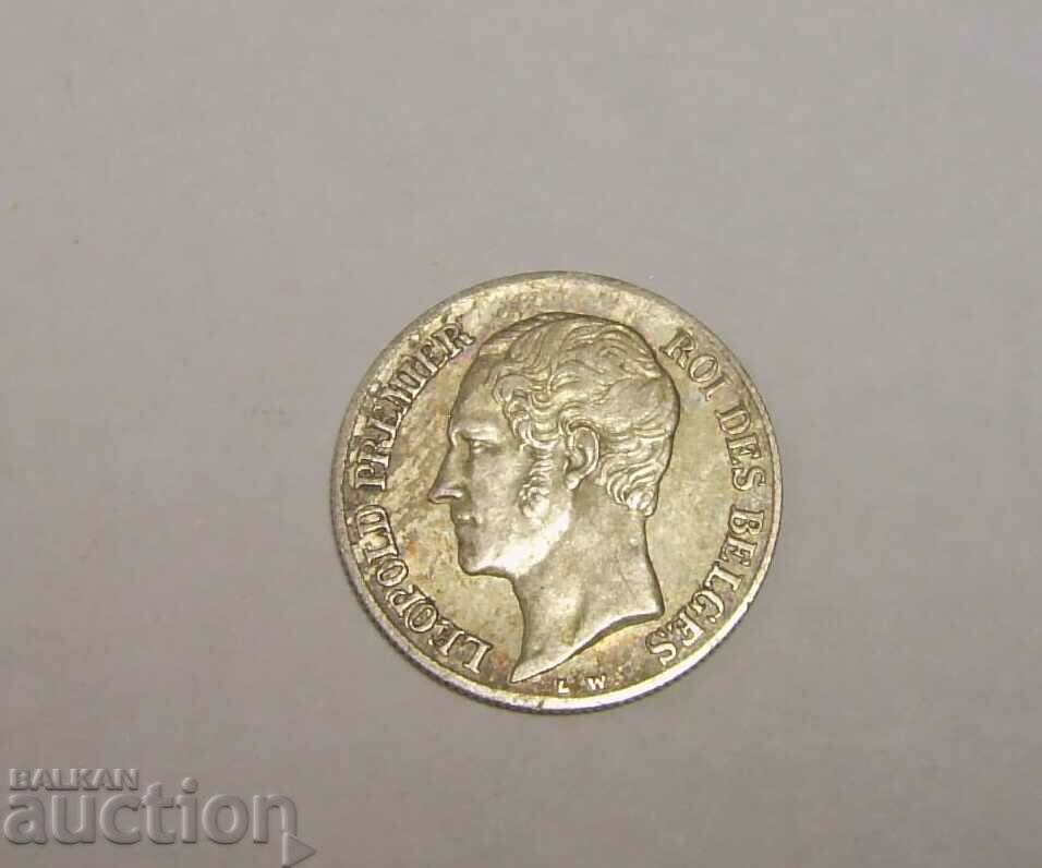 Delivery of Belgium 20 centimes 1853 Silver Delivery of Belgium 20 centimes 1853 Silver