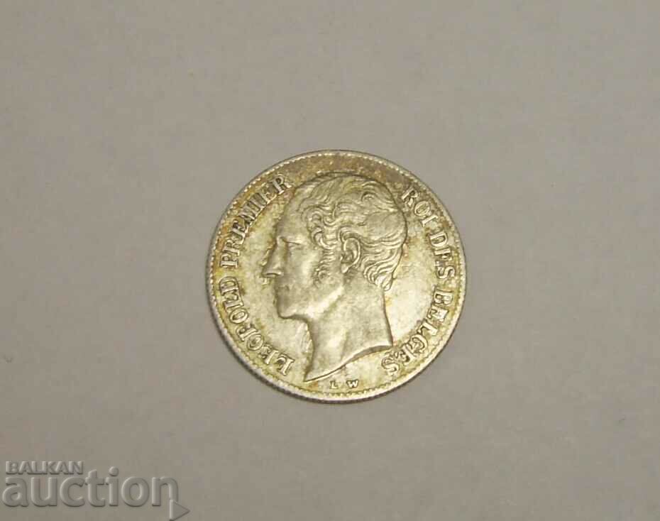 Delivery of Belgium 20 centimes 1853 Silver Delivery of Belgium 20 centimes 1853 Silver