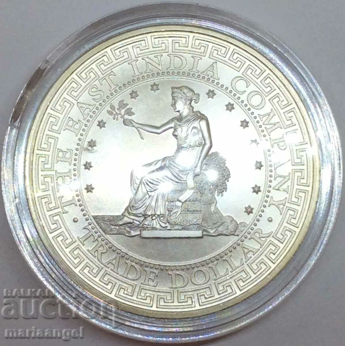1 Pound 2018 St. Elena Great Britain Trade dollar silver