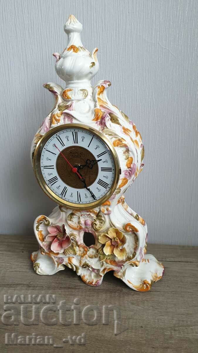 Παράδοση Μεγάλο ρολόι χαλαζία από πορσελάνη