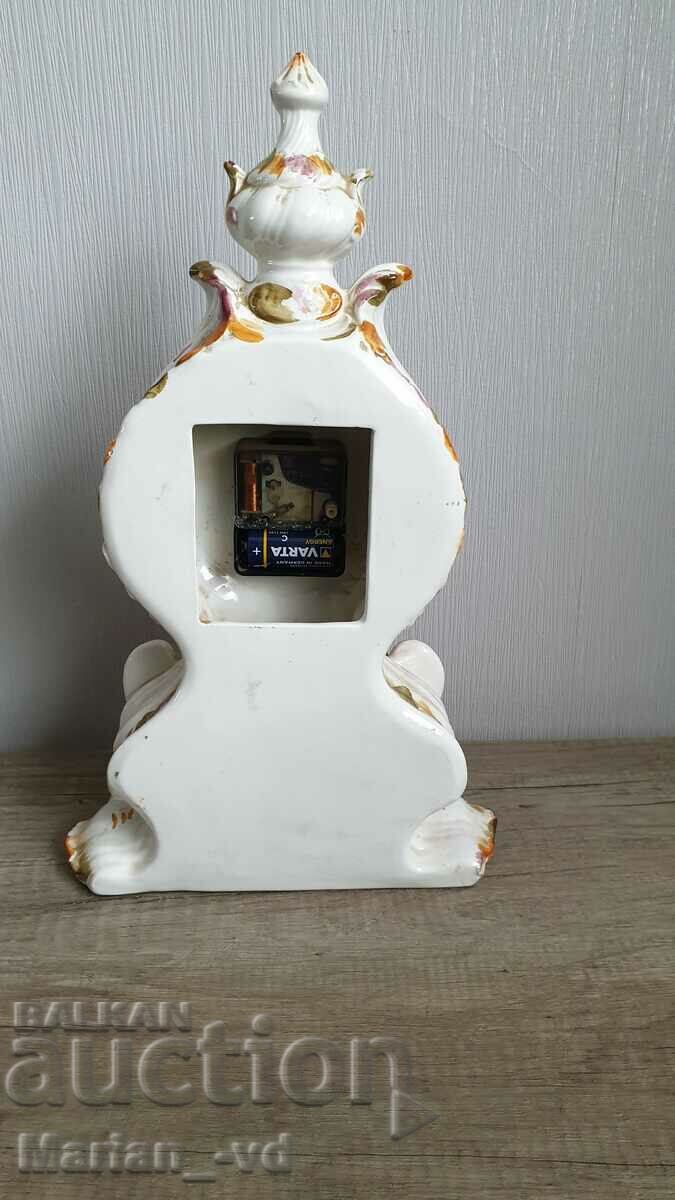 Μεγάλο ρολόι χαλαζία από πορσελάνη - 5