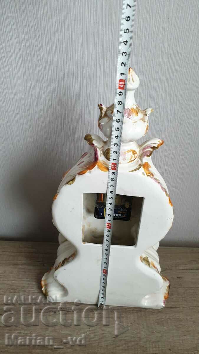 Μεγάλο ρολόι χαλαζία από πορσελάνη - 6