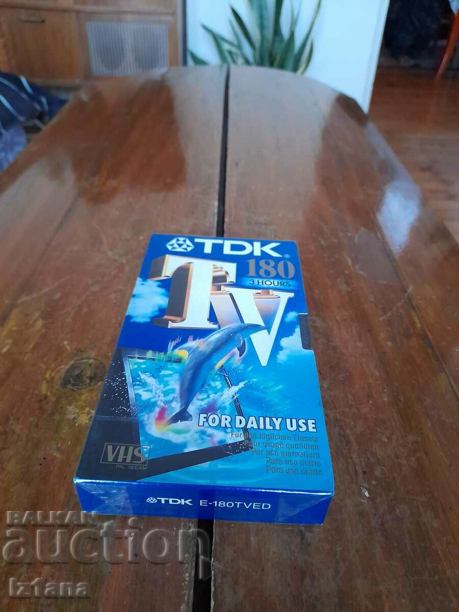 TDK 180 Video Cassette