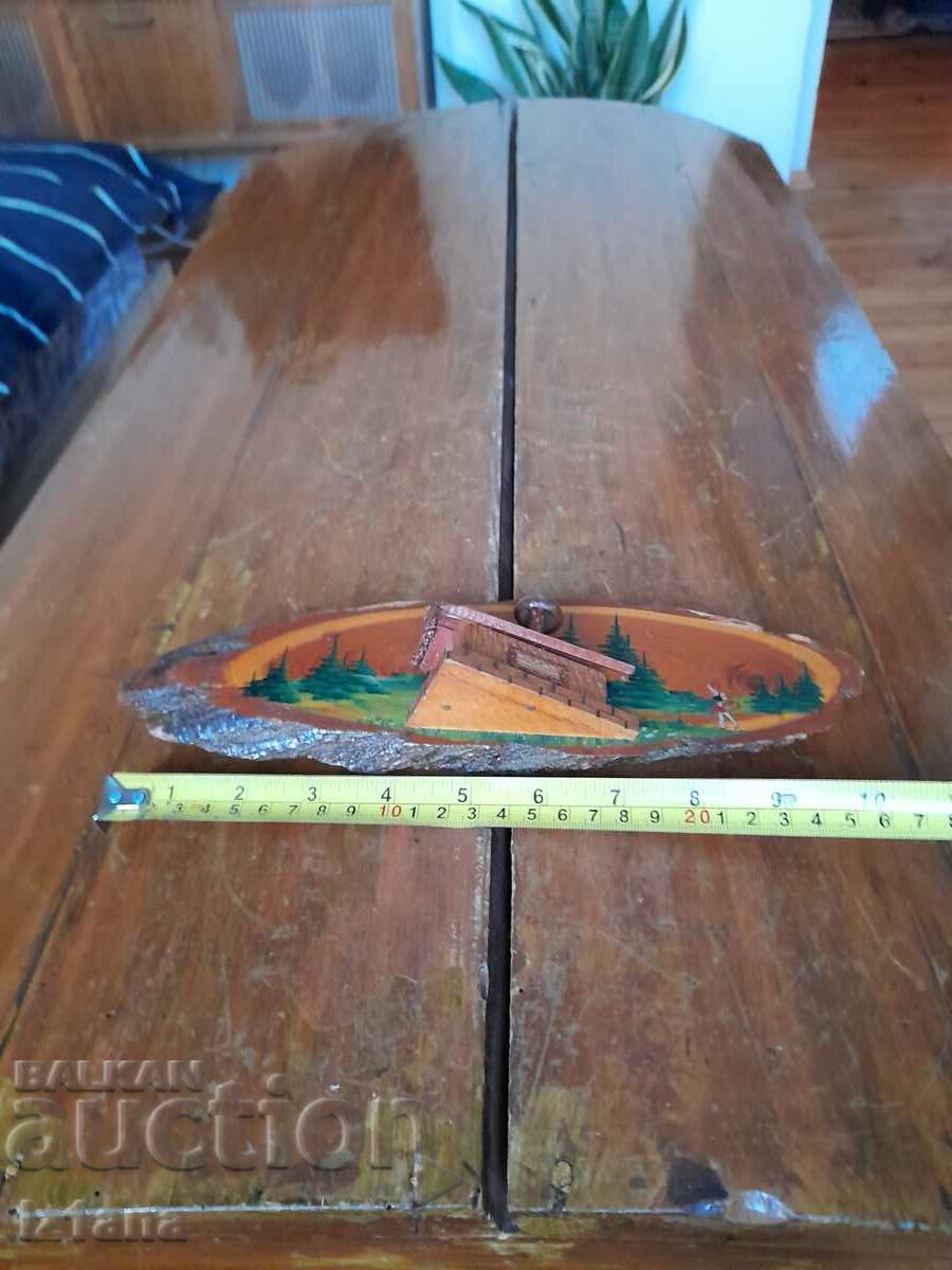 Old wooden decoration, souvenir with price 25.00 BGN | € 12.78