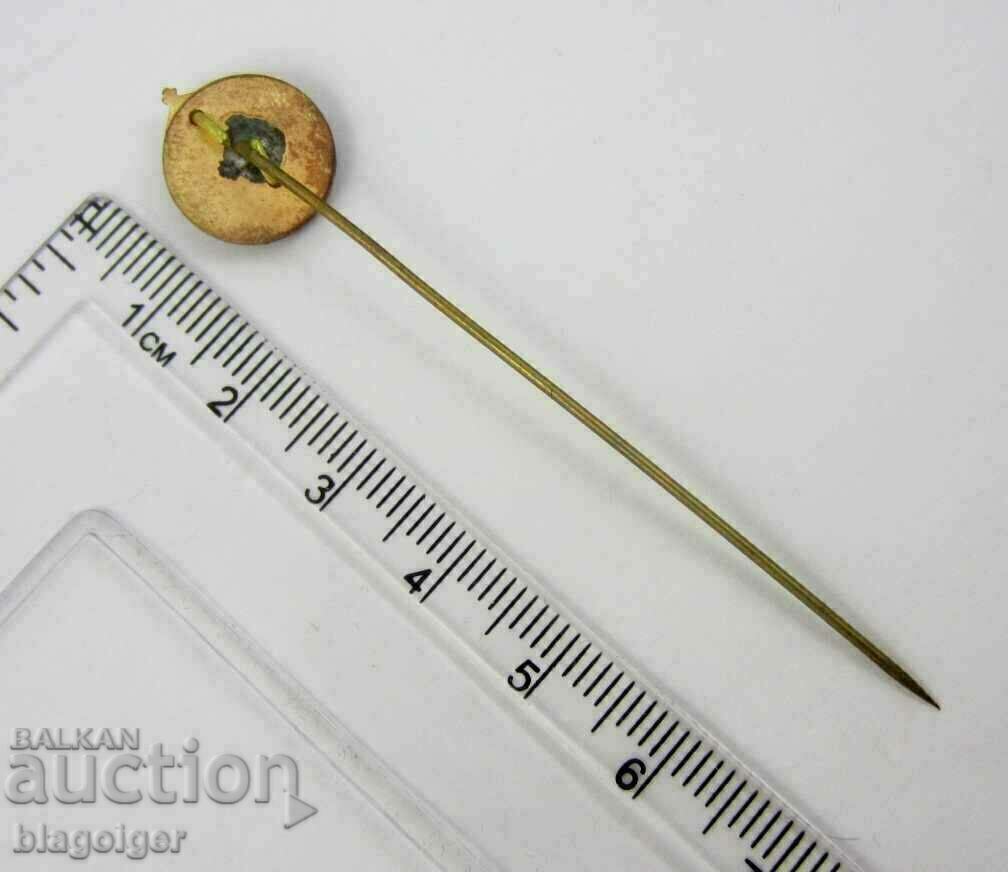 Delivery of Royal Badge - Society of Bulgarian Prosecutors - DBP - Rare