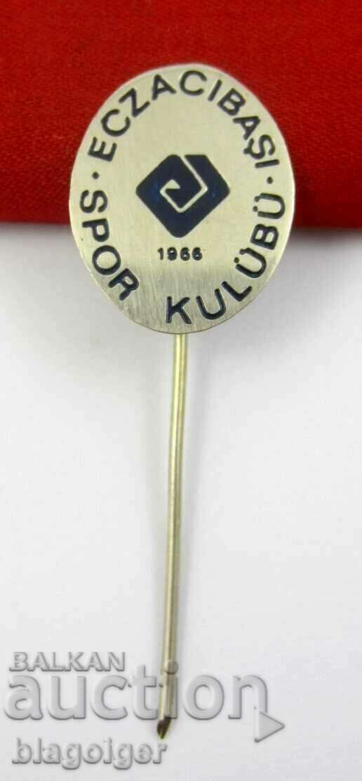 Sports Club-Exaggerated Turkey-Old badge with price 7.99 BGN | € 4.09 Sports Club-Exaggerated Turkey-Old badge with price 7.99 BGN | € 4.09