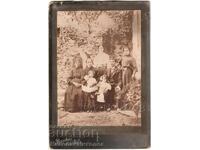 1911 FAMILIA FERMA CARTON FOTO VECHI G546