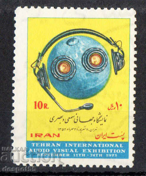 1973. Iran. Targ de produse audiovizuale.