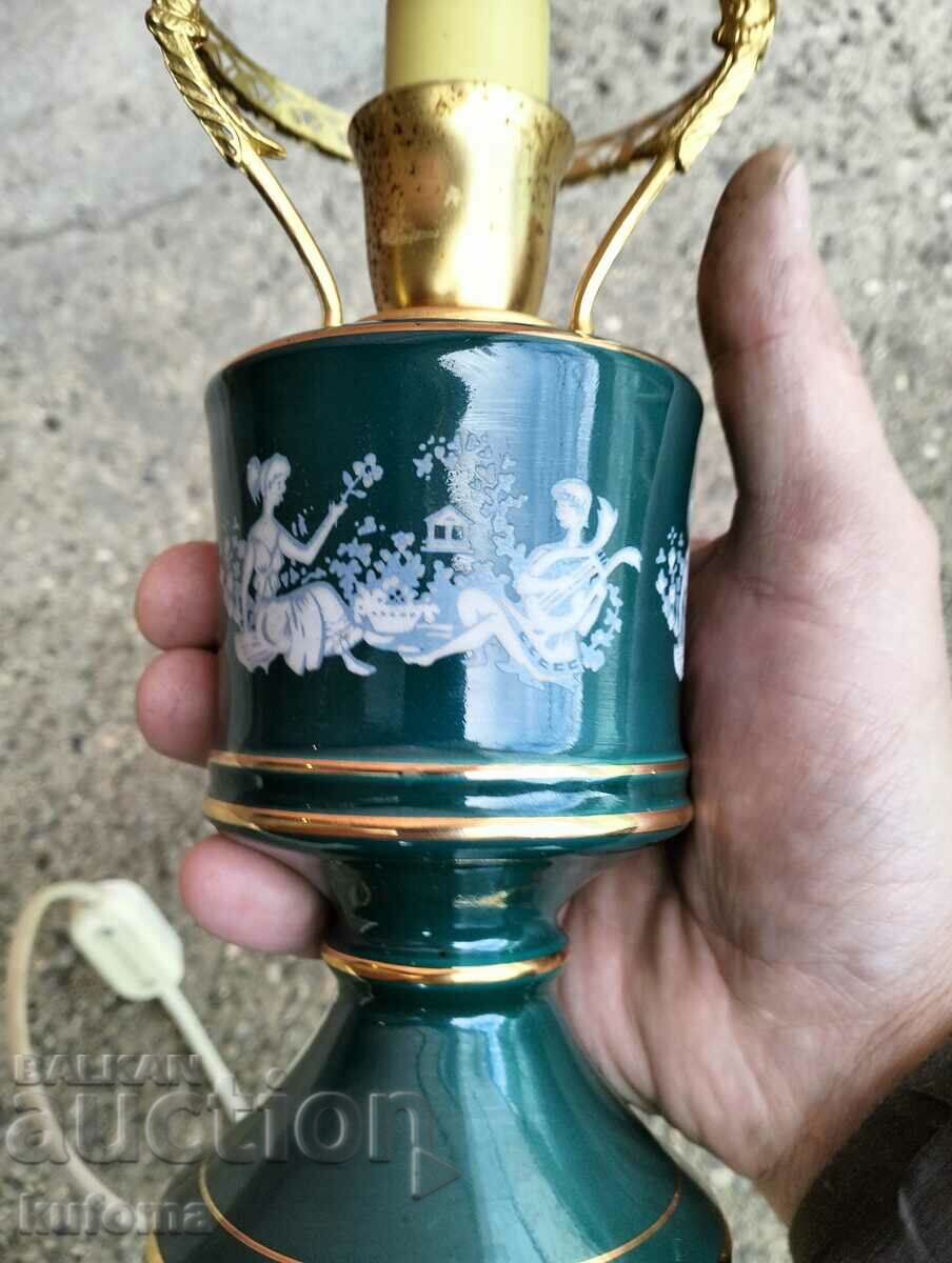 Vintage Muarry Feiss Porcelain Table Lamp with price 149.99 BGN | € 76.69 Vintage Muarry Feiss Porcelain Table Lamp with price 149.99 BGN | € 76.69