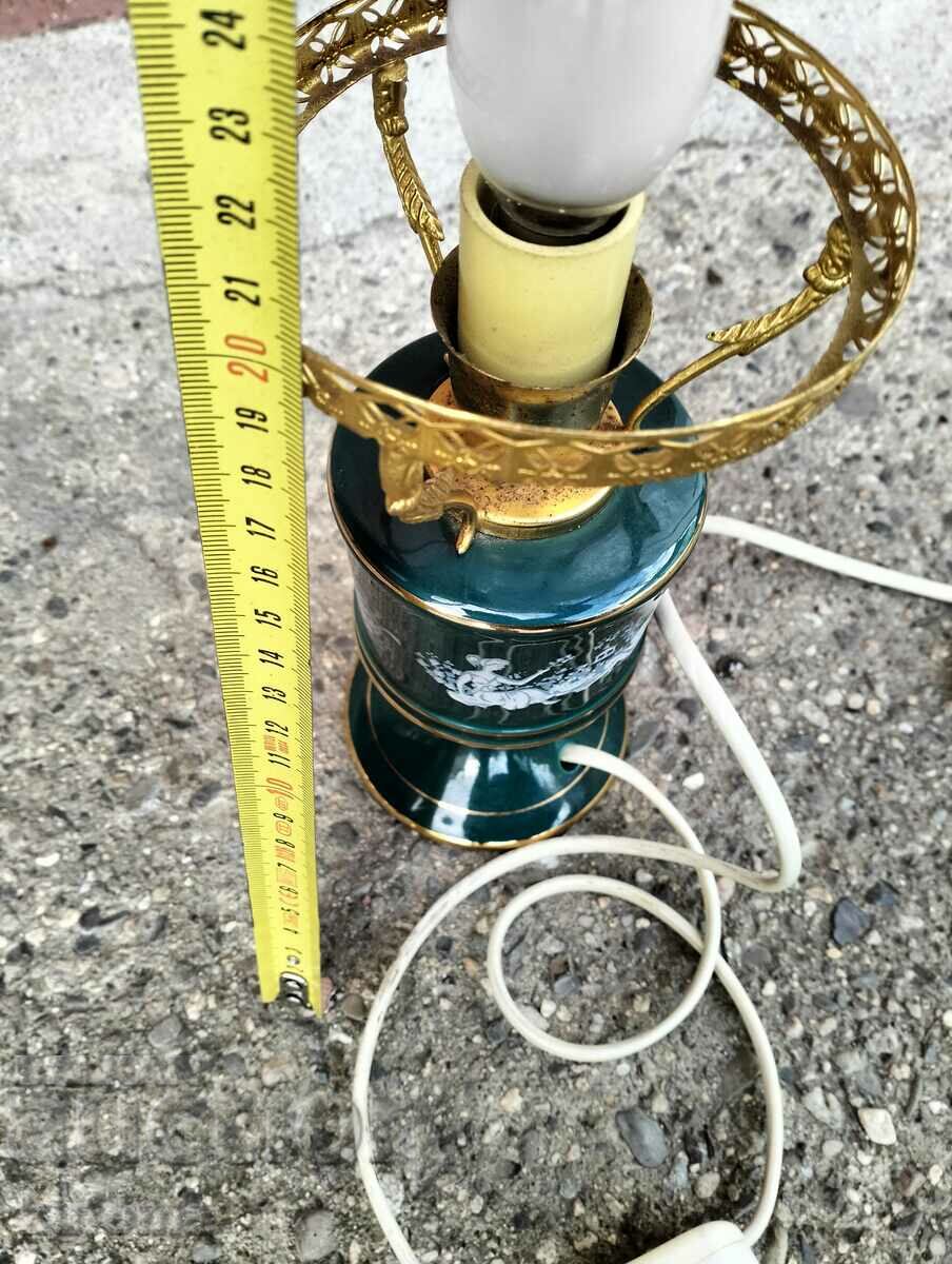 Vintage Muarry Feiss Porcelain Table Lamp - 6 Vintage Muarry Feiss Porcelain Table Lamp - 6